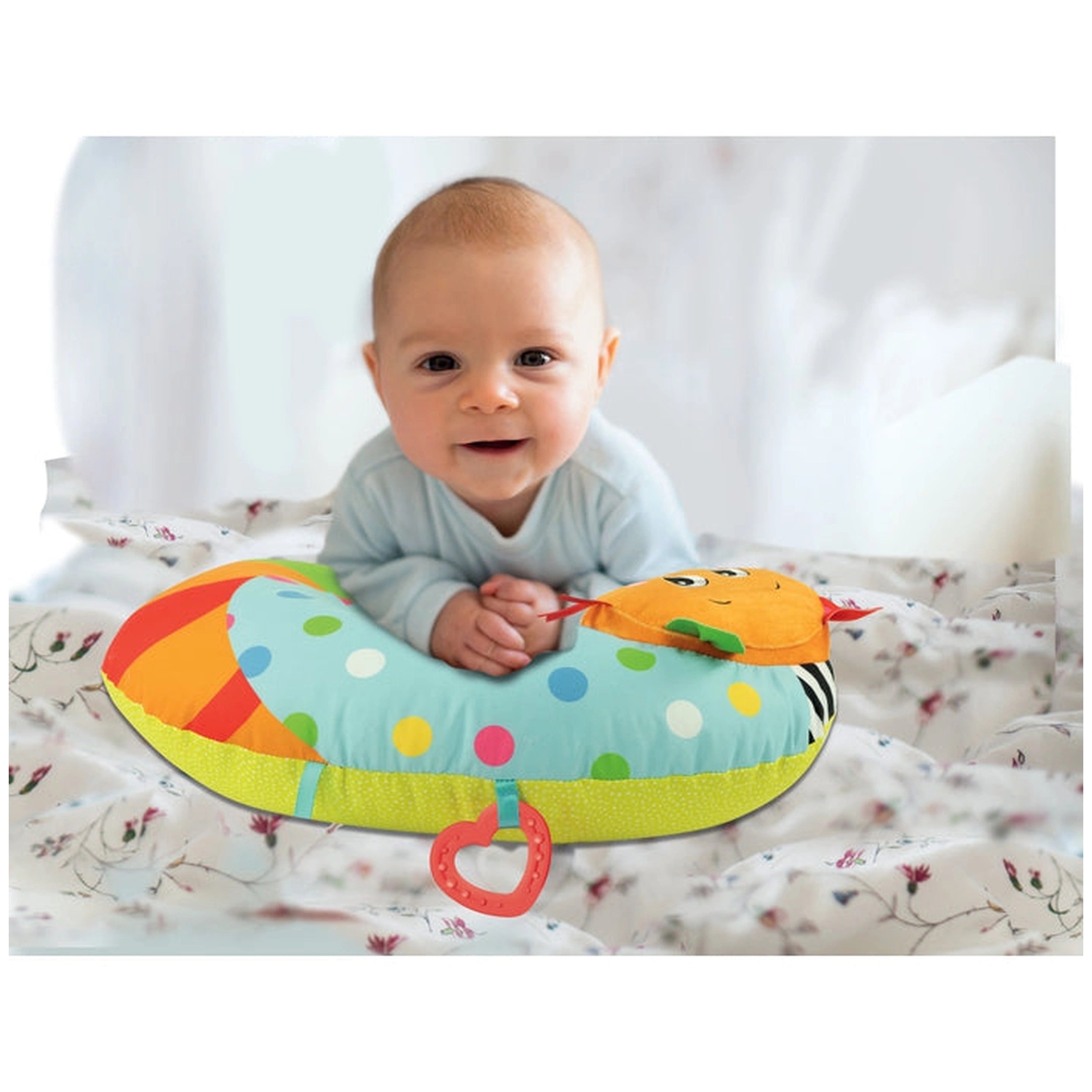 Baby Clementoni - Kitty Cat Tummy Time Pillow