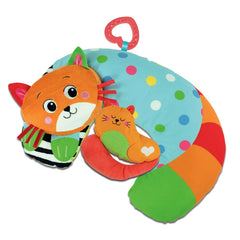Baby Clementoni - Kitty Cat Tummy Time Pillow