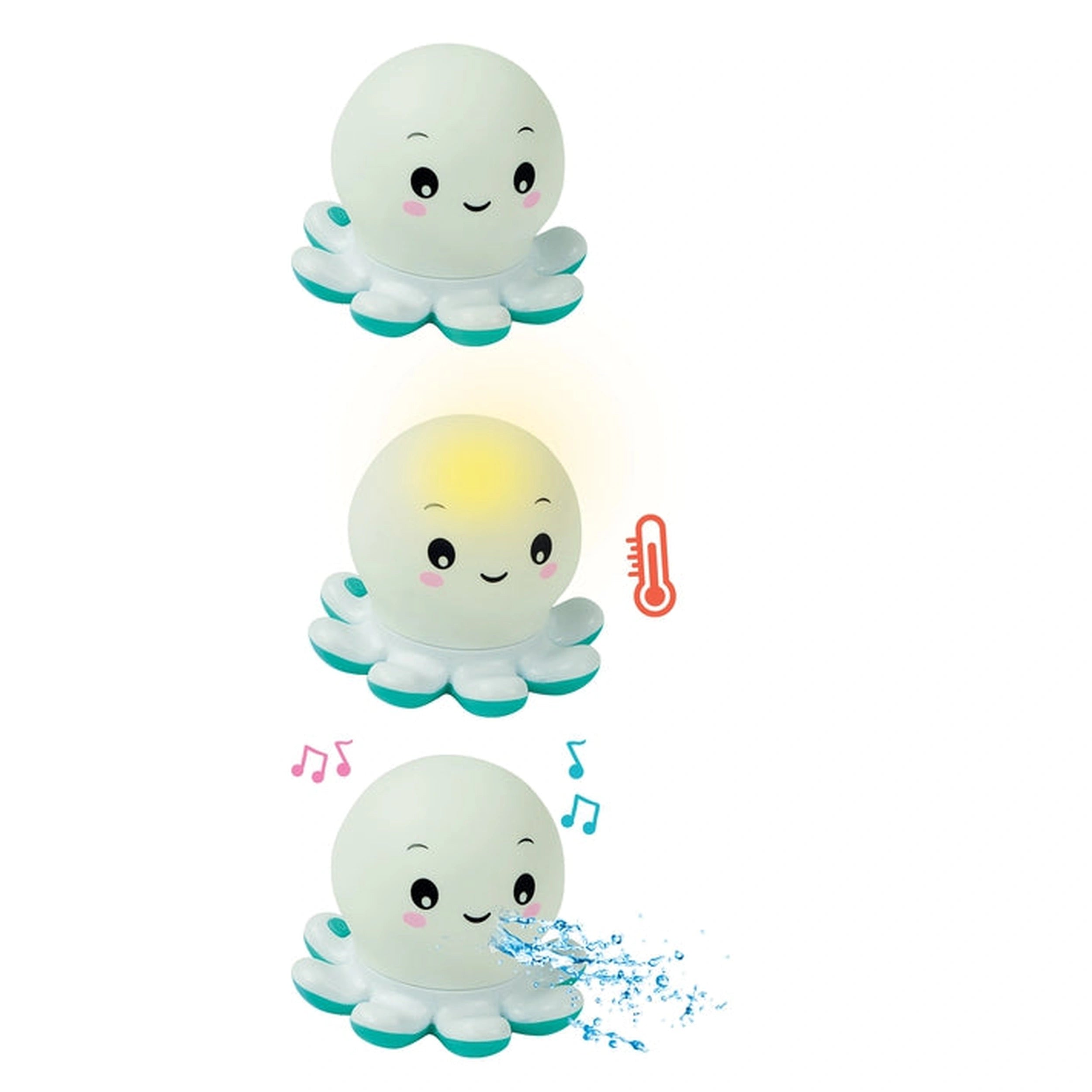 Baby Clementoni - Octo Baby Bath Toys