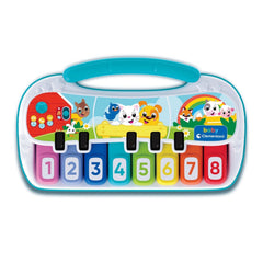 Baby Clementoni - Pianola de los Animales Suena y Aprende Juguetes de Actividad para Bebés - Edición Italiana