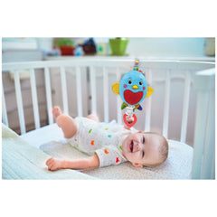 Baby Clementoni - Carillón de Pájaro Suave de Peluche