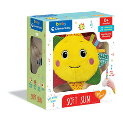 Baby Clementoni - Animales de peluche Carillón Suave Sol