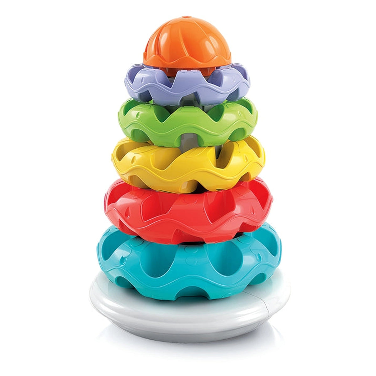 Baby Clementoni - Anillos Apilables Juguetes de Actividad para Bebés