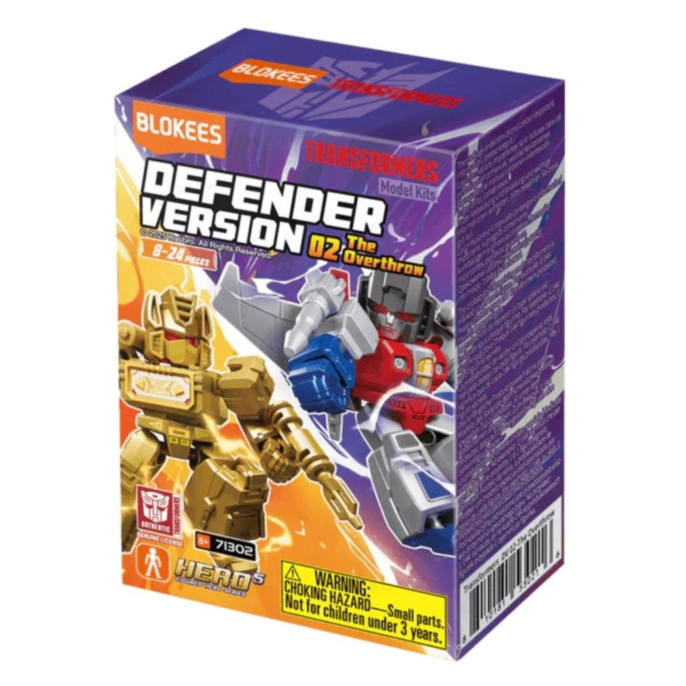 Blokees - Figuras de acción - Transformers The Overthrow - 8+ Años - Edición Limitada