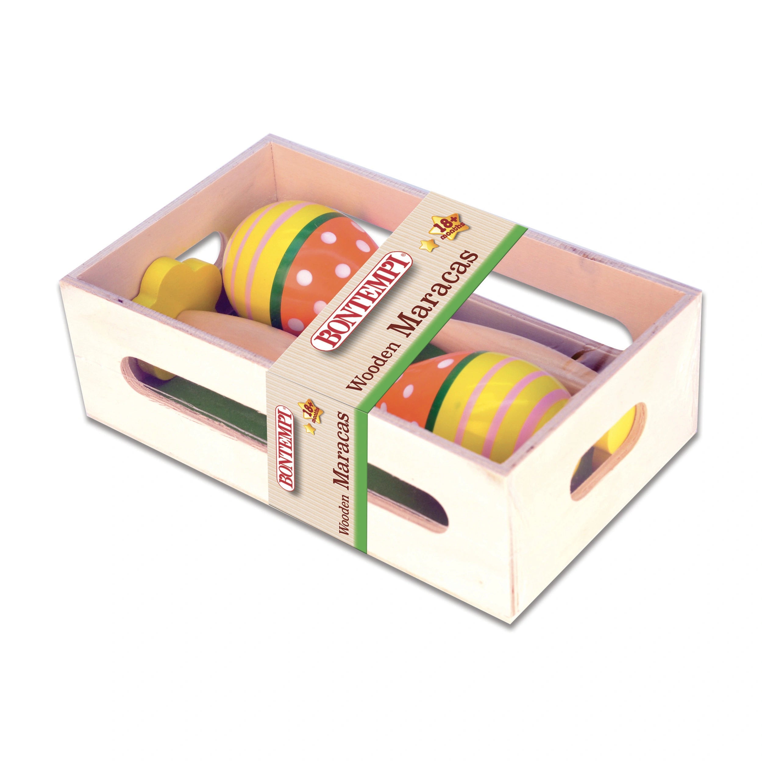 Bontempi - Maracas de Madera - Instrumentos Musicales