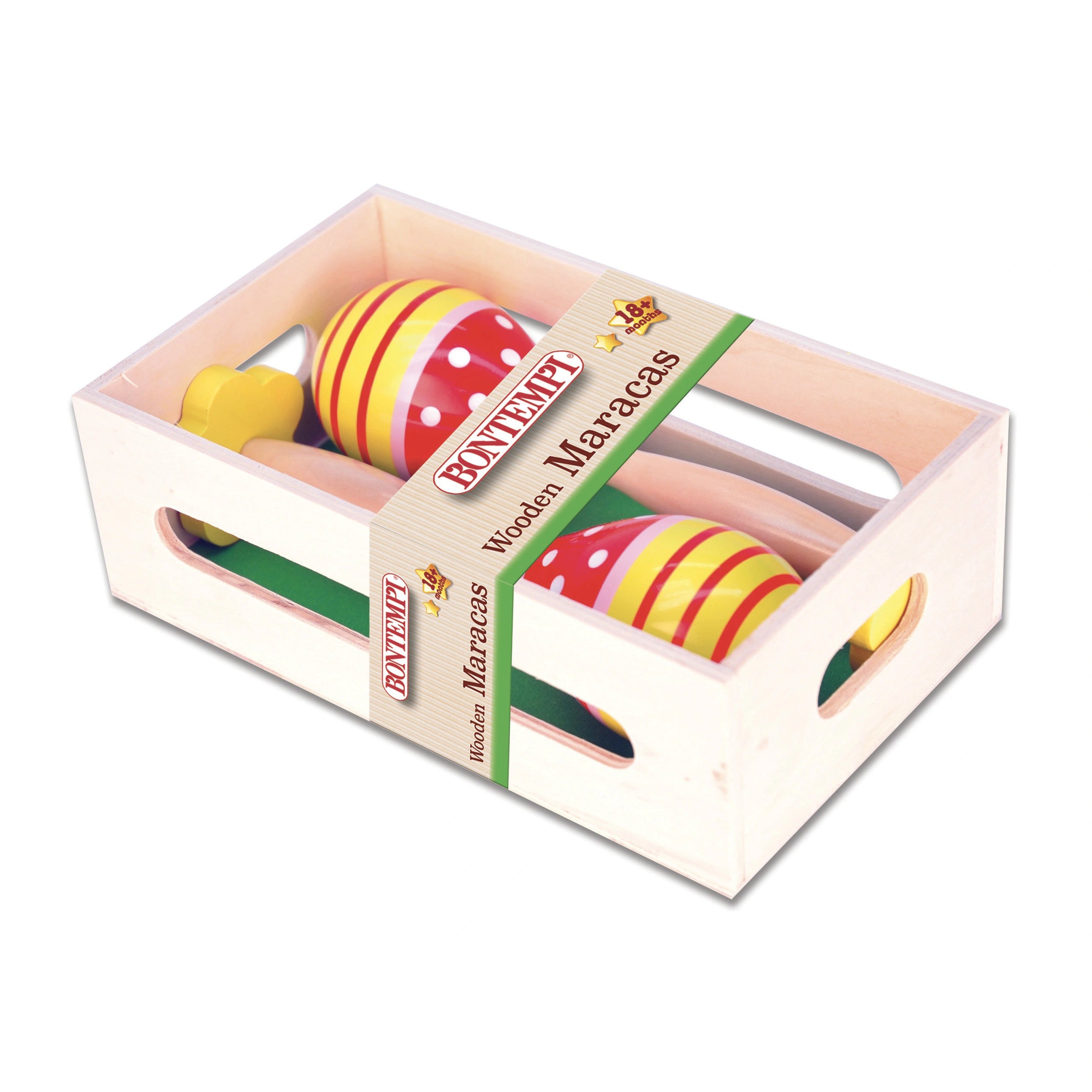 Bontempi - Maracas de Madera - Instrumentos Musicales