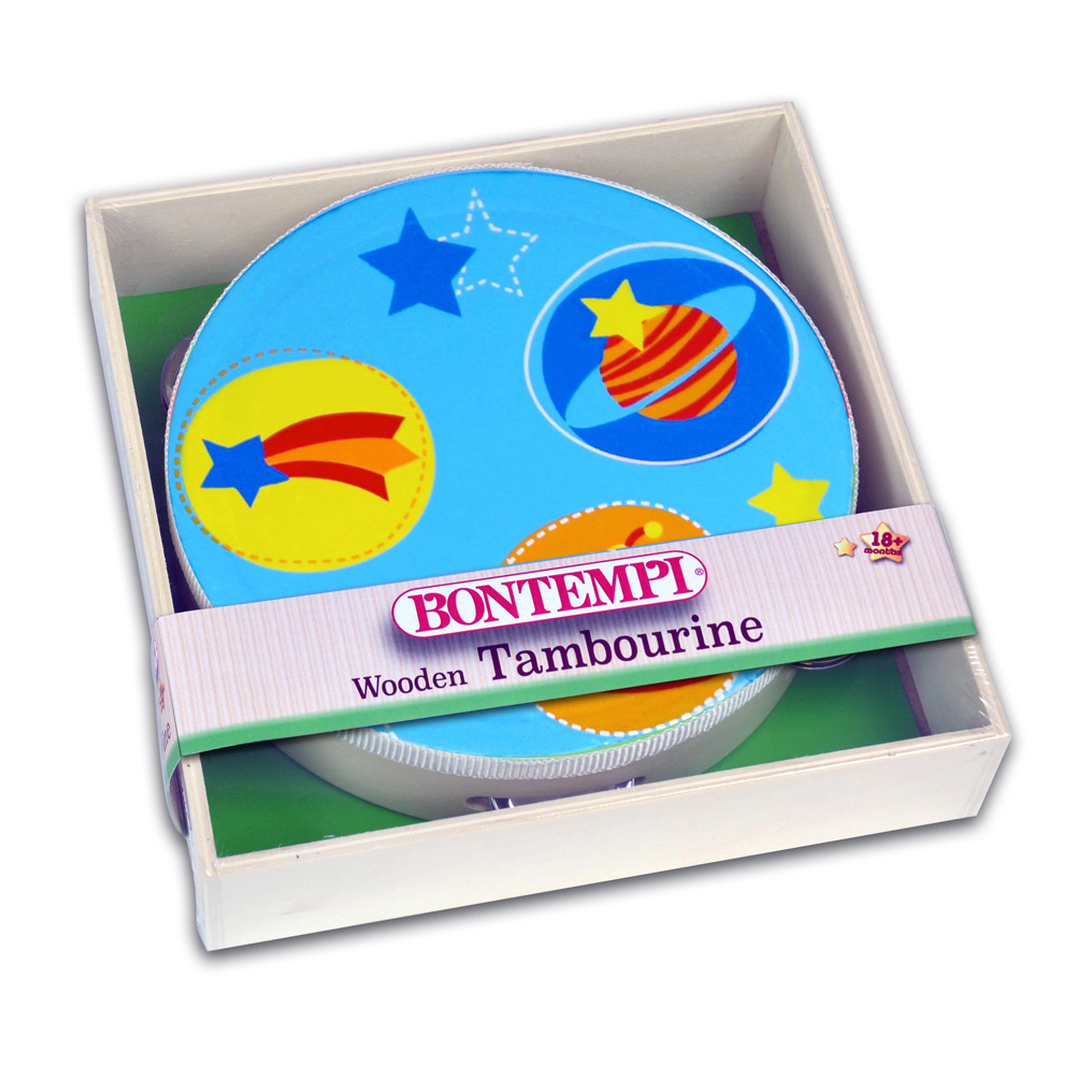 Bontempi-Pandereta-De-Madera-Instrumentos-Musicales