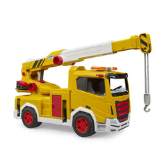 Camión grúa RoadMax Bruder - juguete a escala 1:16 - juego educativo - 3-5 años
