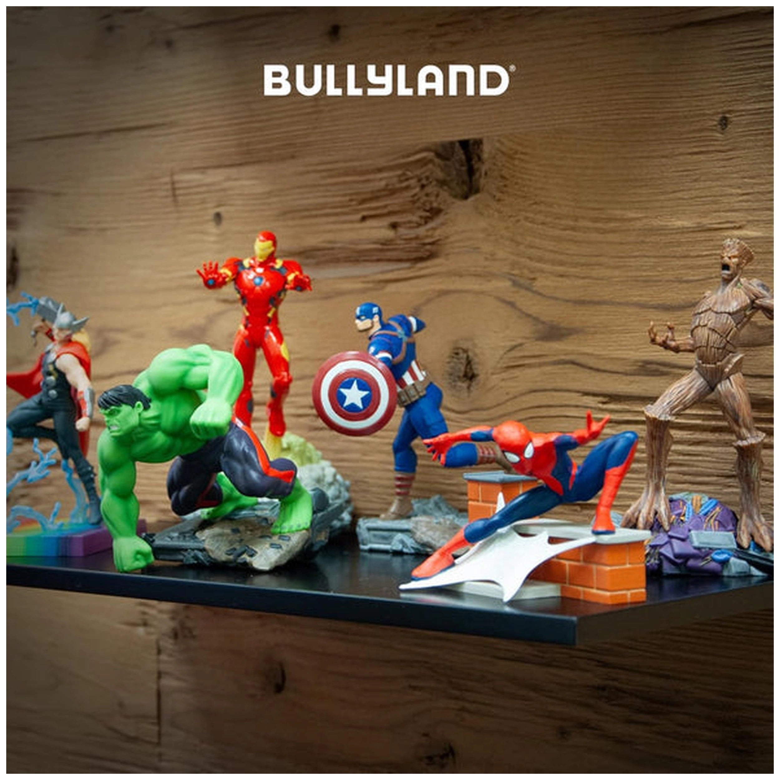 Bullyland - Figura de acción Spider-Man de los Vengadores 7 cm - Figuras de acción y juguetes