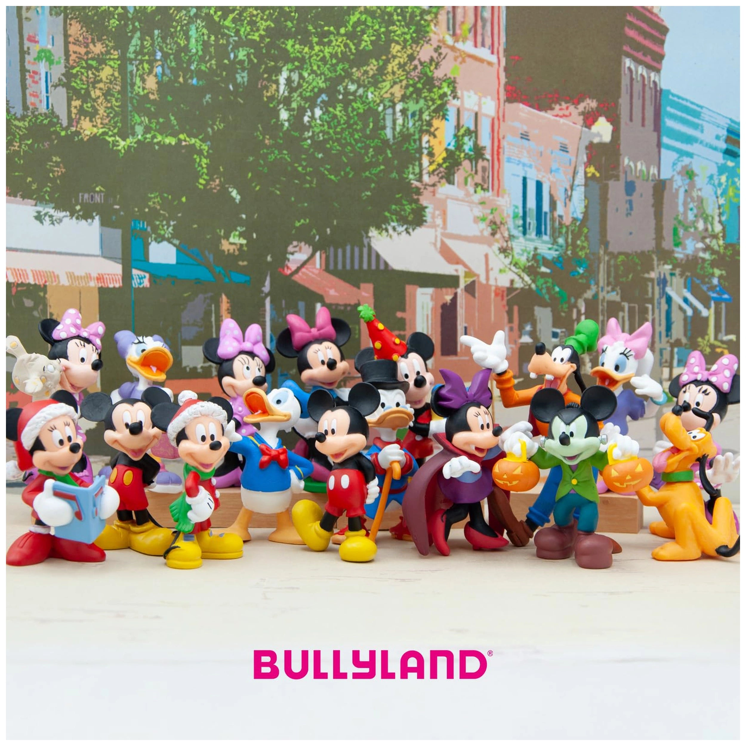 Bullyland - Disney - Minnie Mouse Toy Figure 7 cm - Action & Toy Figures