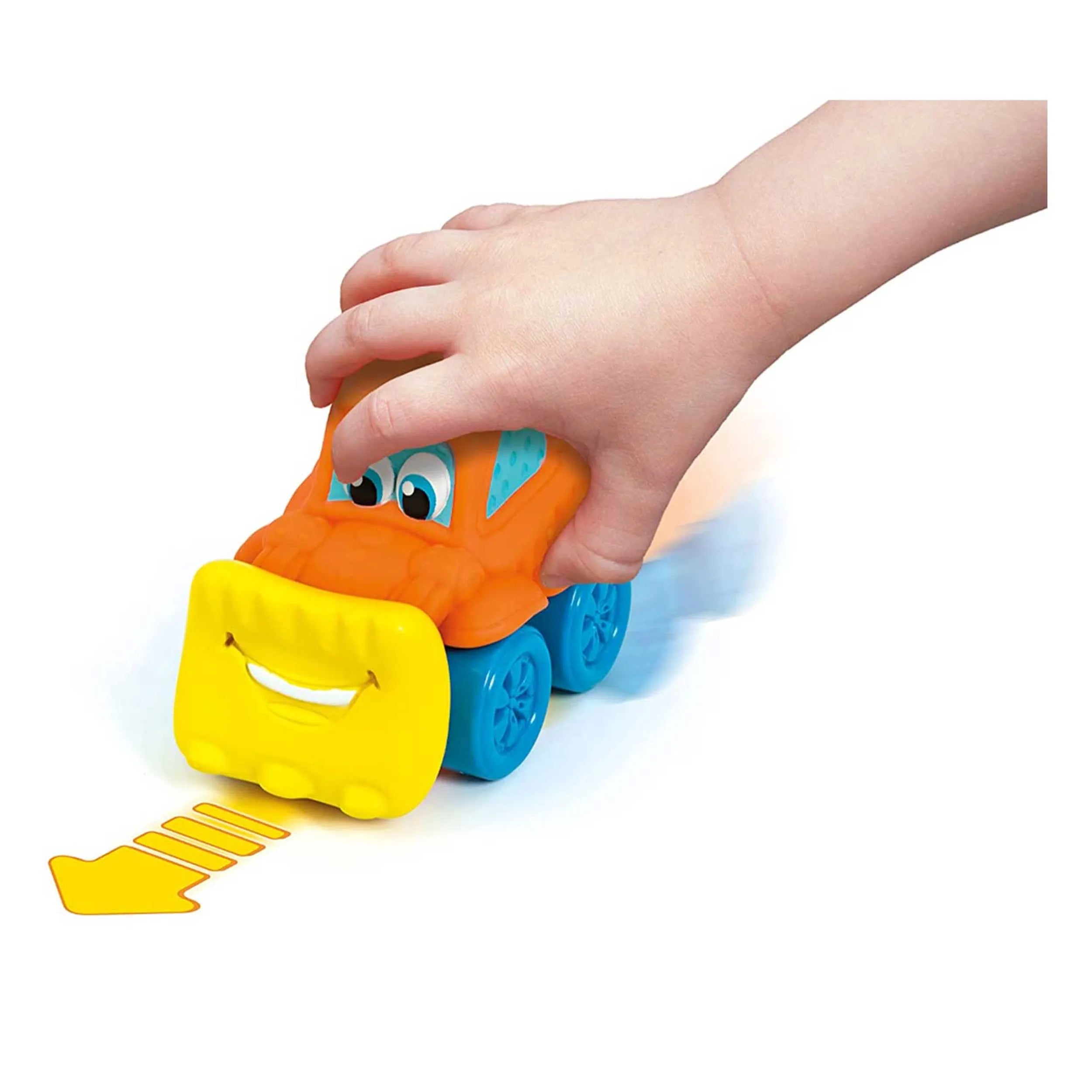 Clementoni Soft And Go - Baby Cars Soft & Go Assorted Play Vehicles