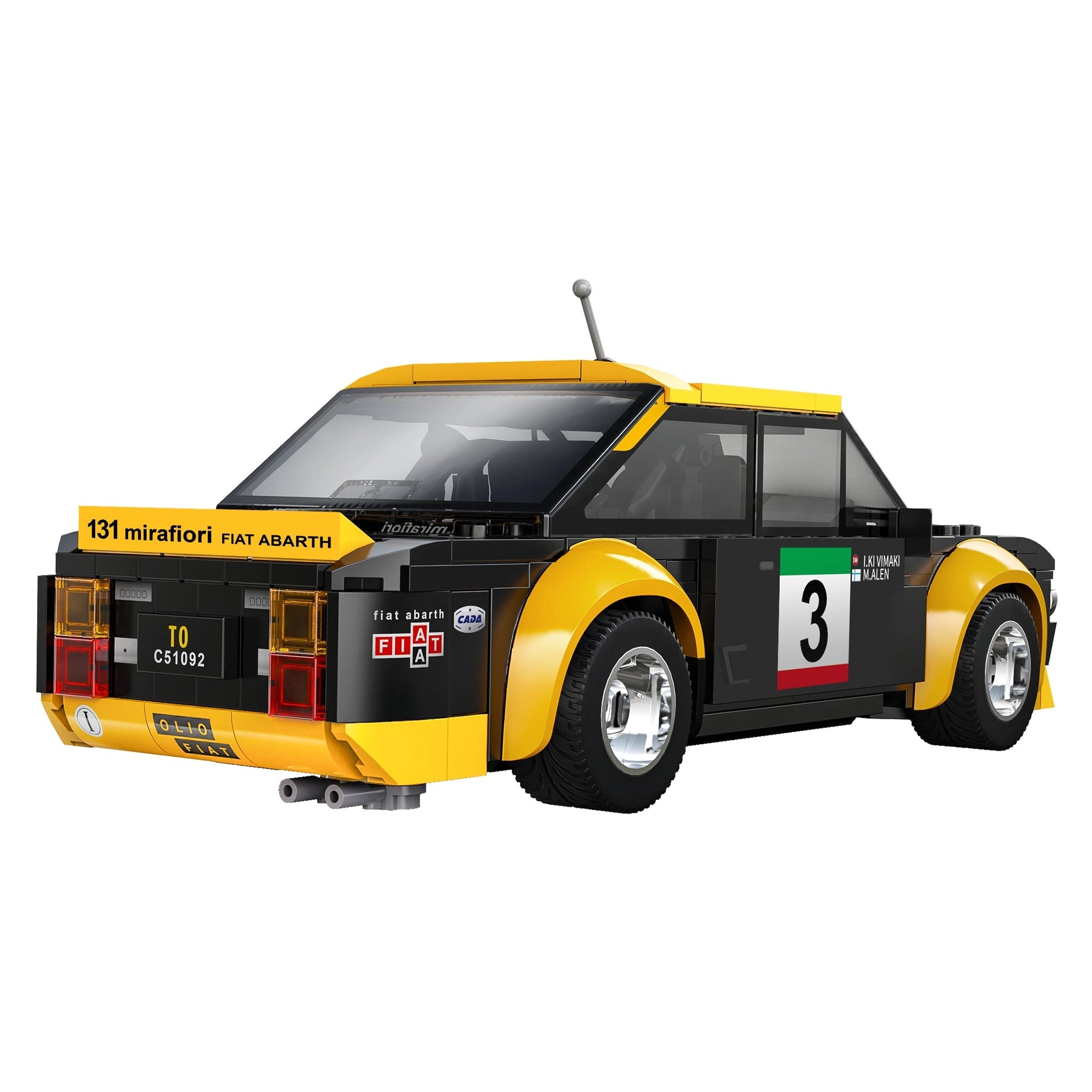 CaDA - Blade Fiat Abarth 131 Dual Mode Controller Construction Set Toys