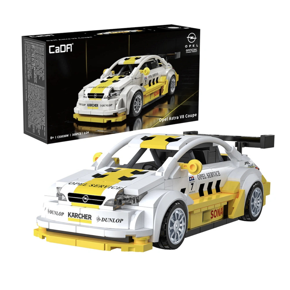 CaDA - Construction Set Toys - Opel Astra V8 Coupe Building Set - 8 Years - STEM Learning