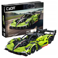 CaDA - Construction Set Toys - Phantom Wing Sport Car - Green - 6 Years - STEM Learning