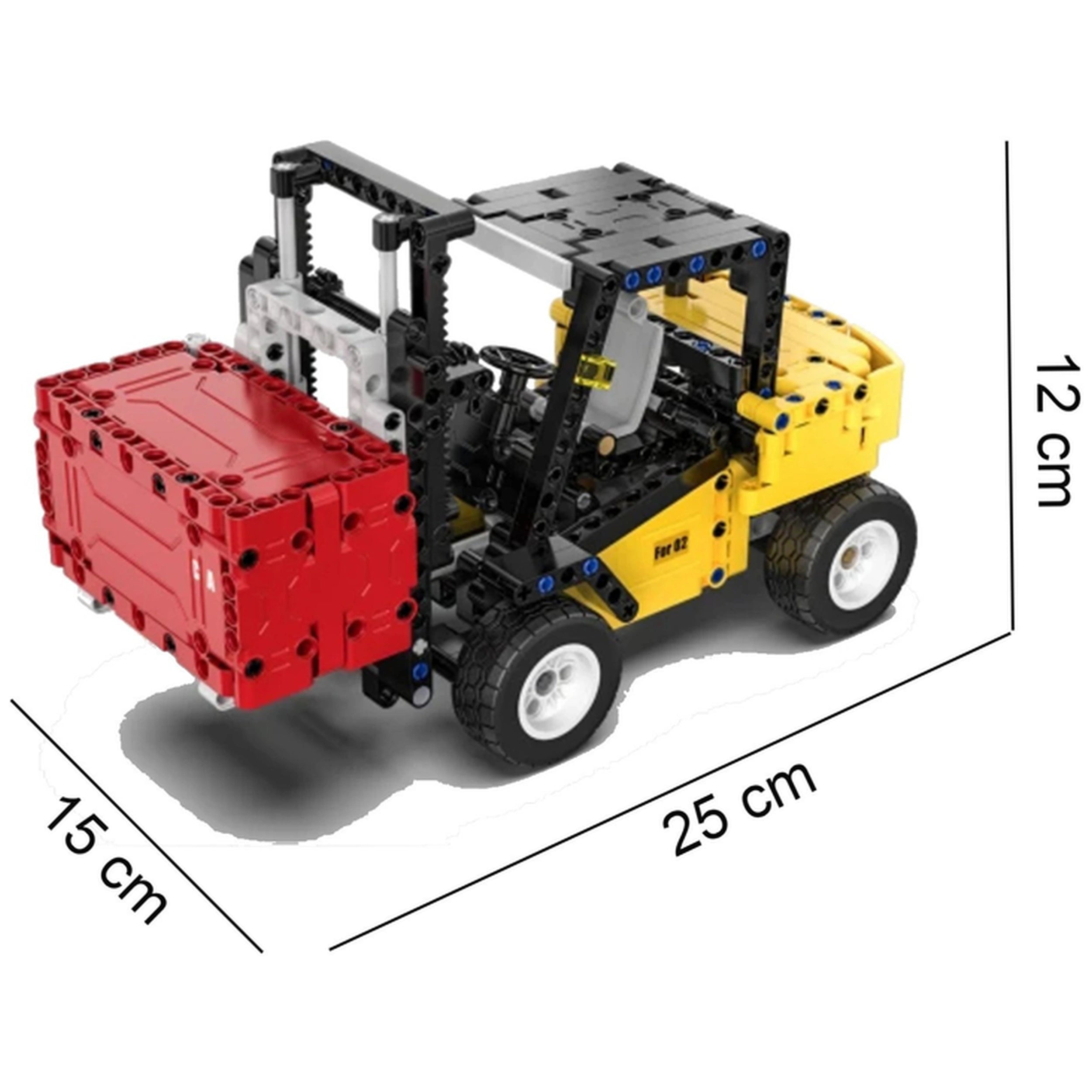 CaDA - Forklift Truck - Construction Set Toys