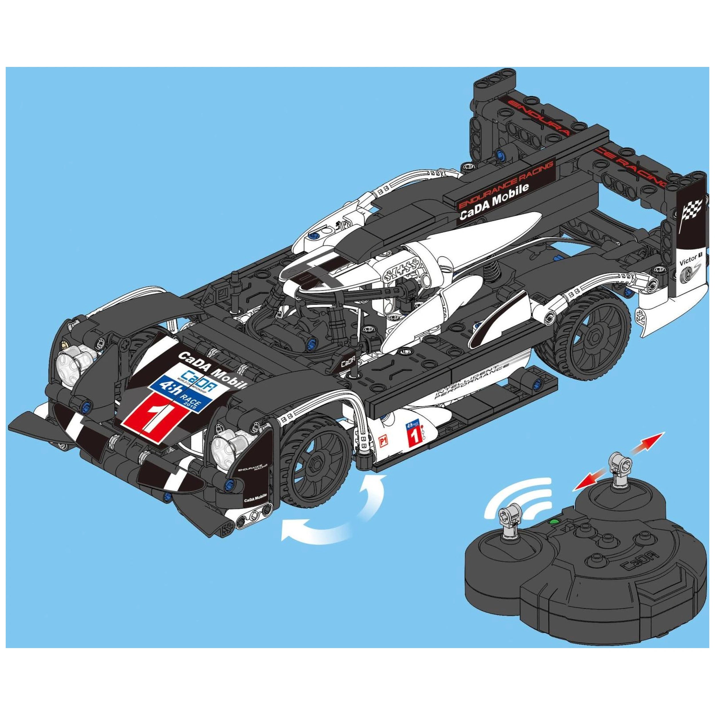 CaDA - GT Sport Car - Construction Set Toys