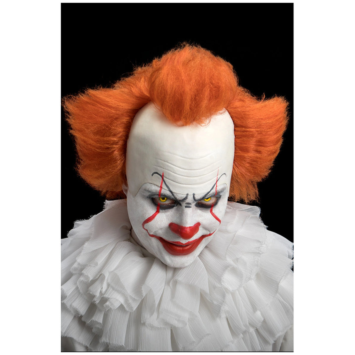 Carnival Toys - Evil Clown Wig With Latex Cup For Fun Costume Play - Pretend Professions And Role Playing