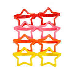 Carnival Toys - Gafas Gigantes de Estrellas para Jugar a Disfraces en Colores Variados - Profesiones de Imaginación y Juego de Roles