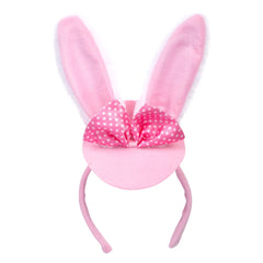 Carnival Toys - Juegos de imitación - Diadema de orejas de conejo - Rosa - 14+ Años