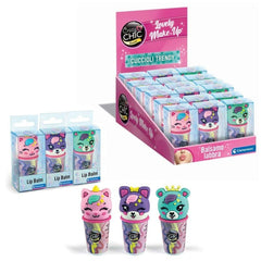 Clementoni - Crazy Chic Bálsamo Labial Estilo Animal - Maquillaje