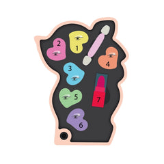 Clementoni Crazy Chic - Set de Juego de Maquillaje Fawn Lovely