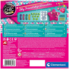 Clementoni Crazy Chic - Mis Pulseras de Amistad Manualidades