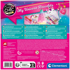 Clementoni Crazy Chic - Mis Pulseras de Unicornio Artes y Manualidades