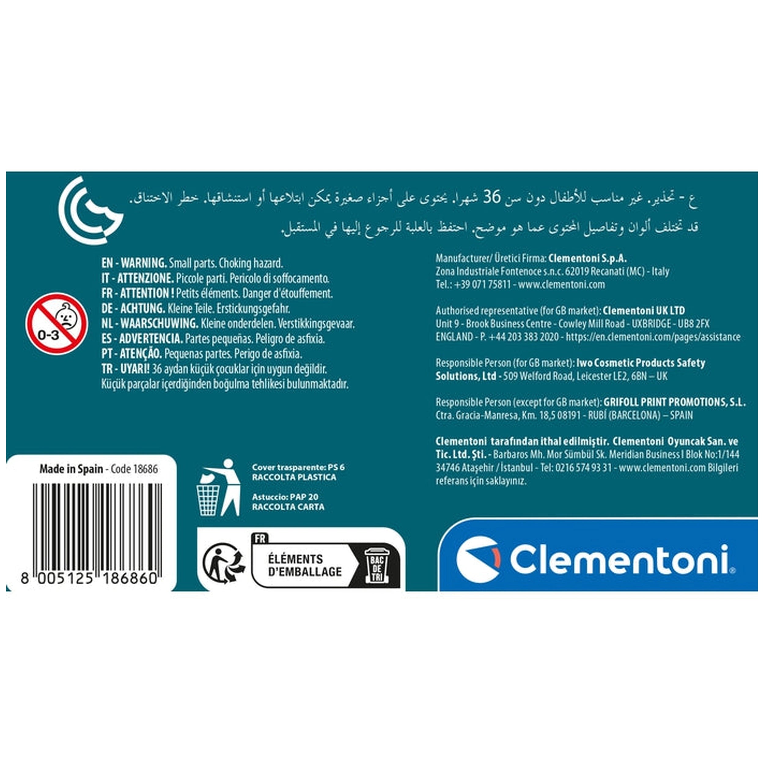 Clementoni Crazy Chic  - Mystery Tattoo Makeup