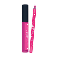 Clementoni - Creazy-Chic-Lipgloss-and-Lip-Pencil-Strawberry-Color-Makeup-Set