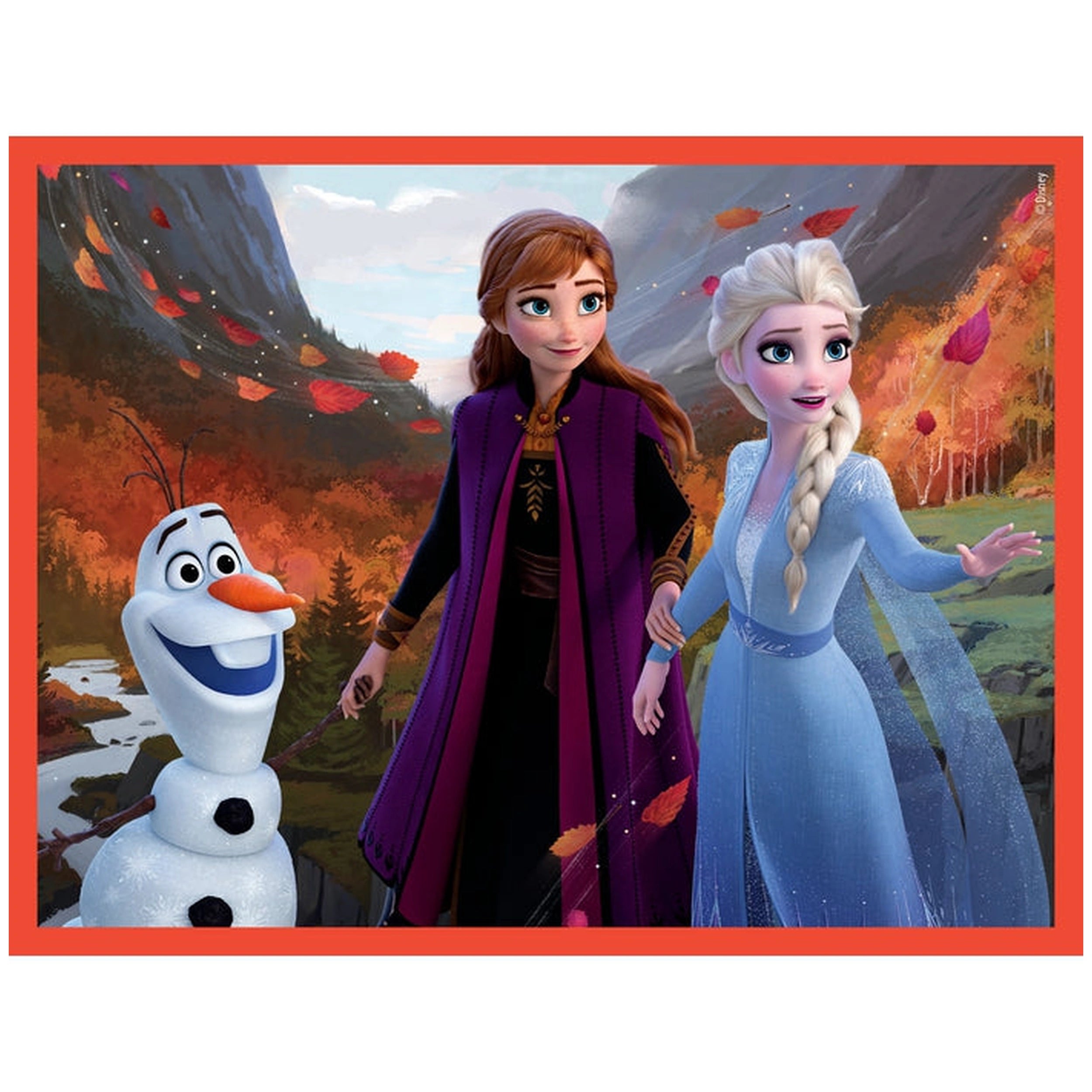 Clementoni - Puzzle de 12 Cubos de Disney Frozen