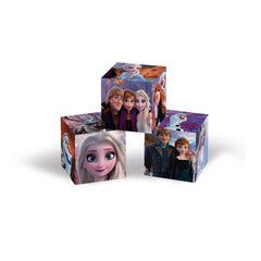 Clementoni - Puzzle de 12 Cubos de Disney Frozen