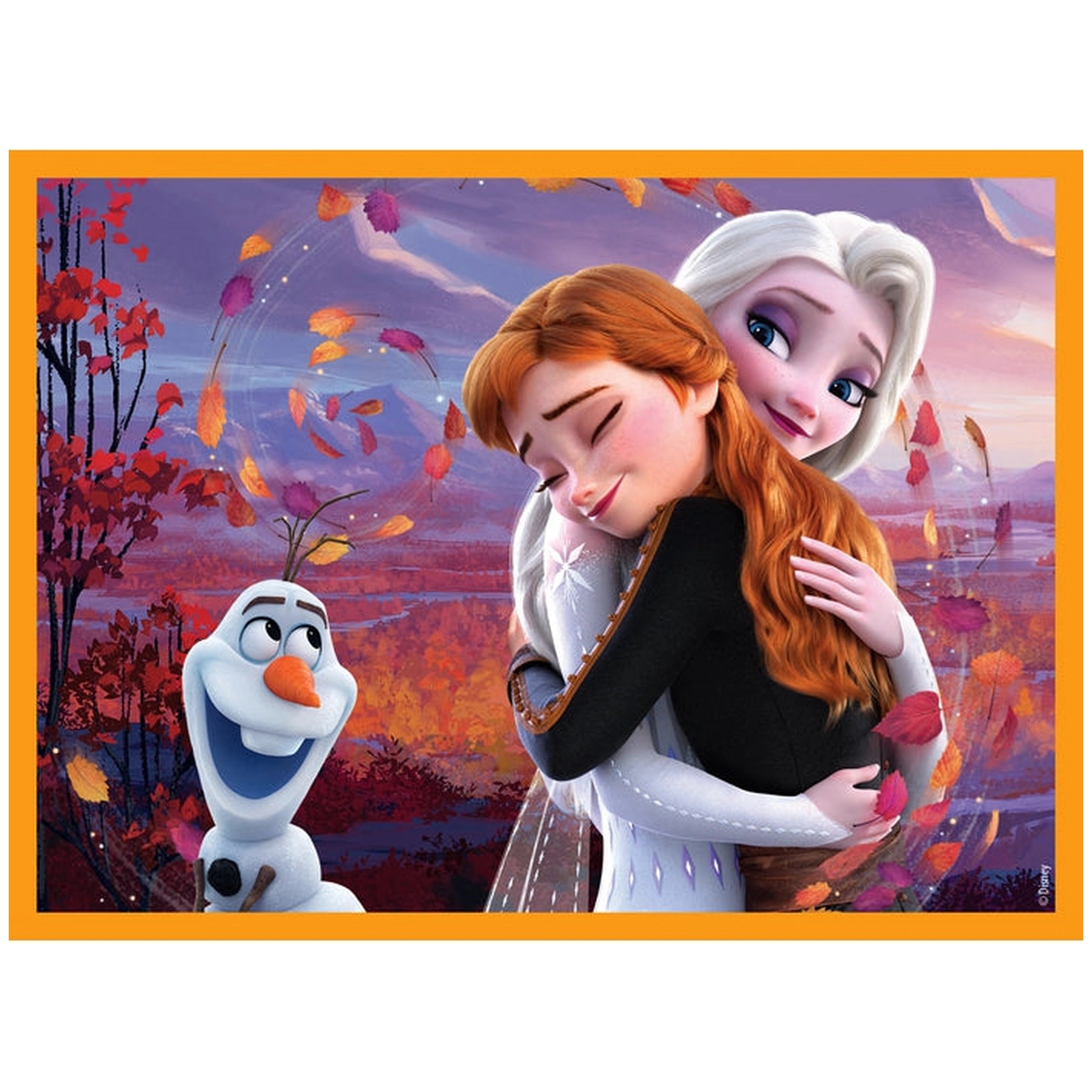 Clementoni - Puzzle de 12 Cubos de Disney Frozen
