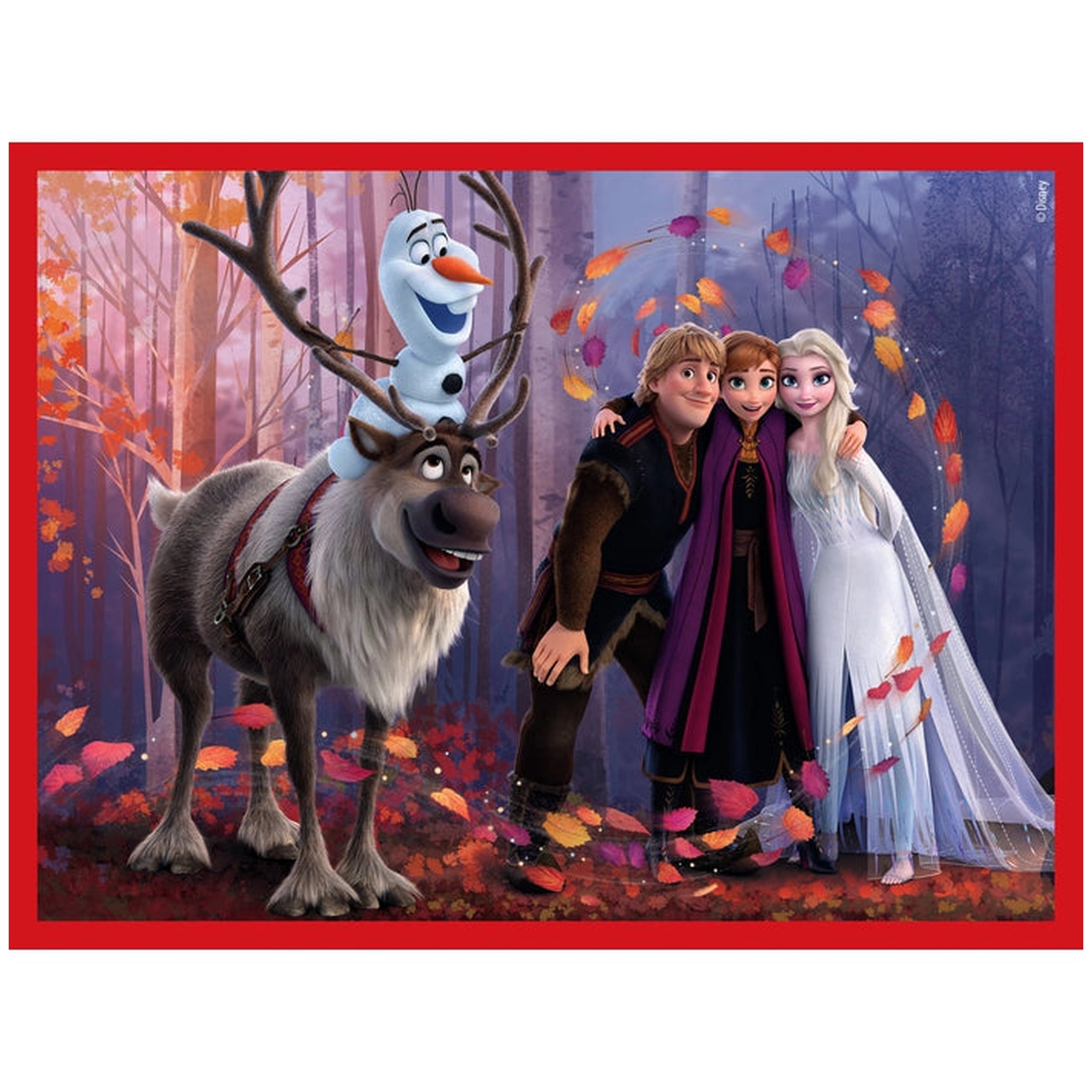 Clementoni - Puzzle de 12 Cubos de Disney Frozen