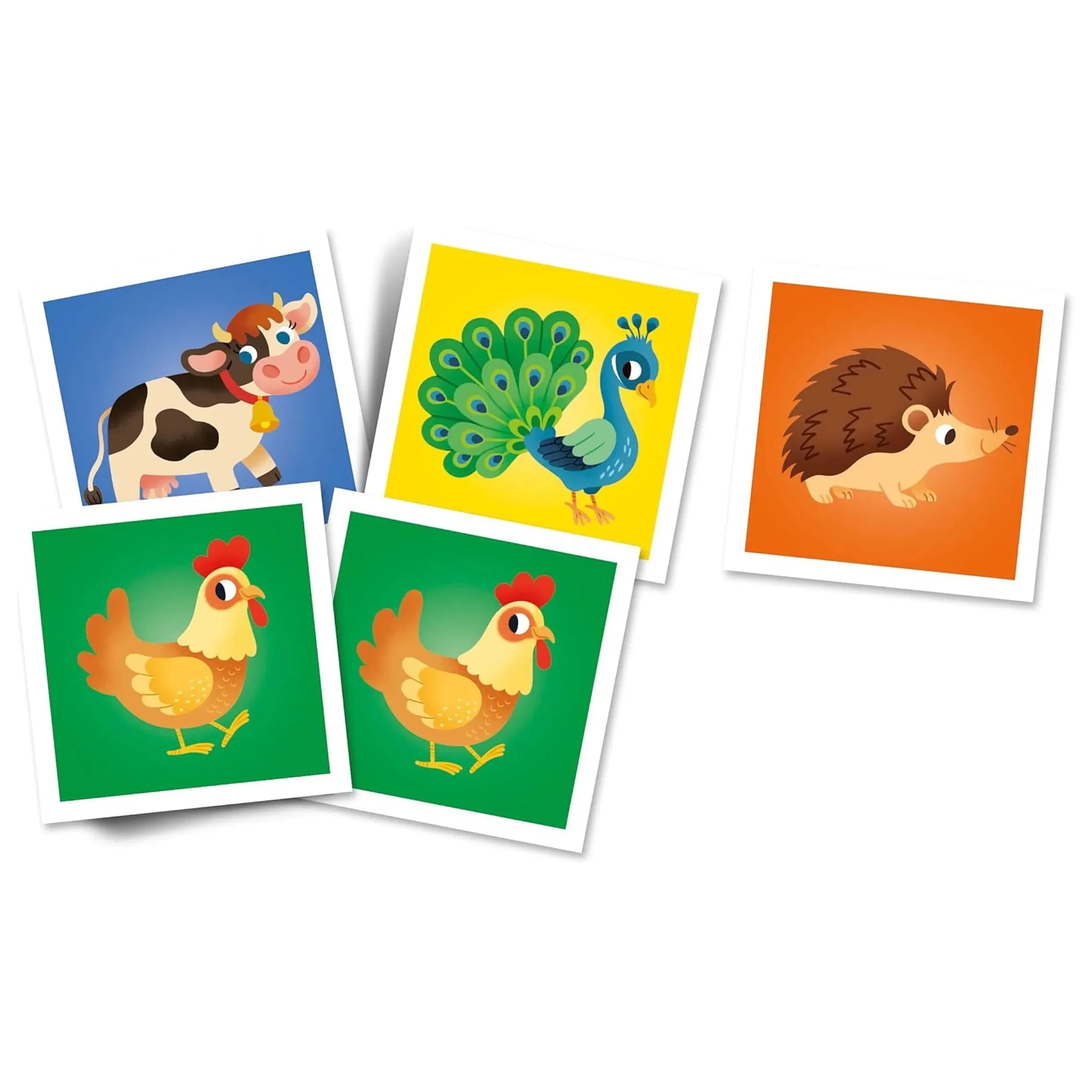Clementoni - Animal Farm Memory Board Games