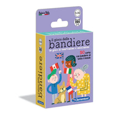 Clementoni - Juego de Banderas - Juegos de Cartas