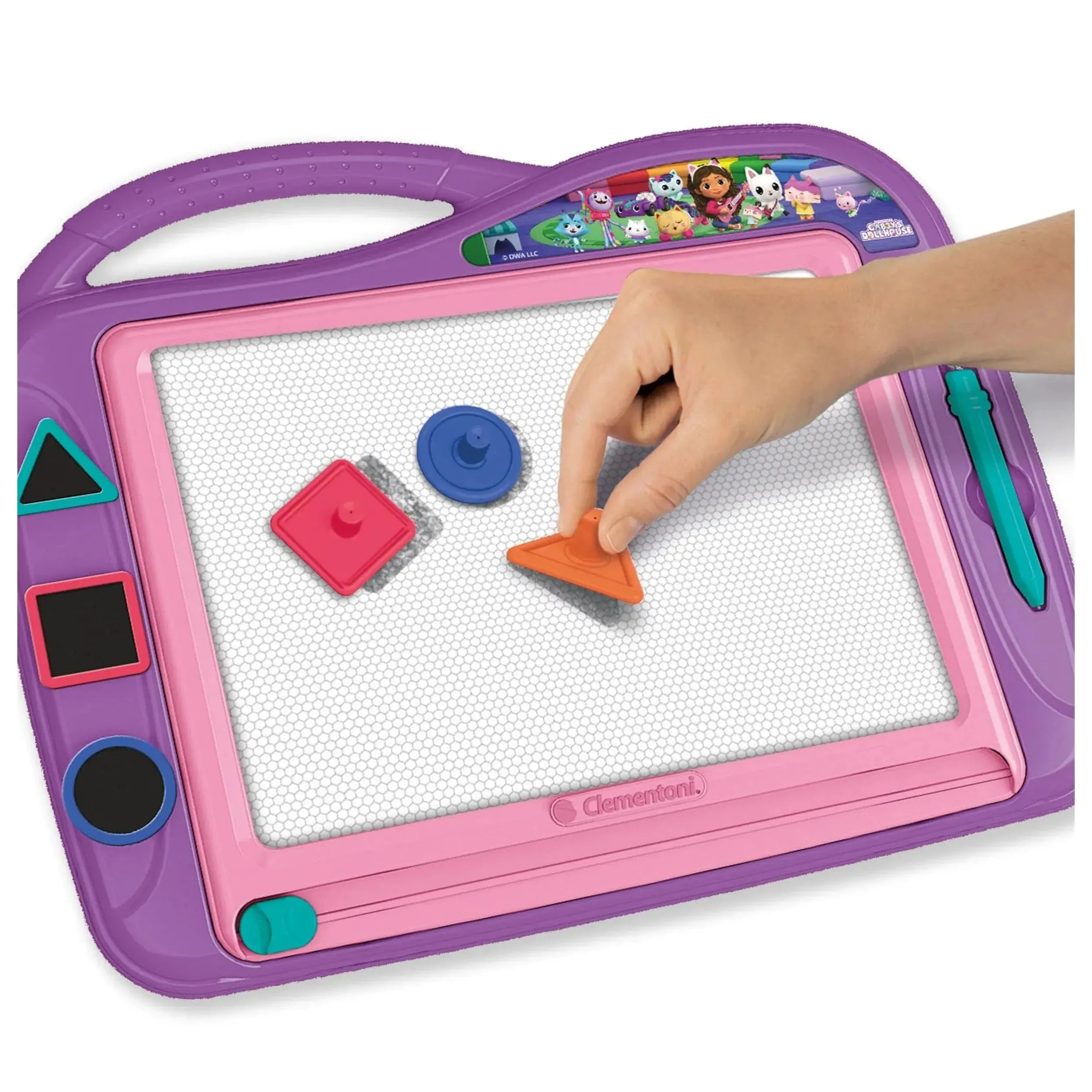 Clementoni - Set de Artes y Manualidades Magnético de la Casa de Muñecas de Gabby