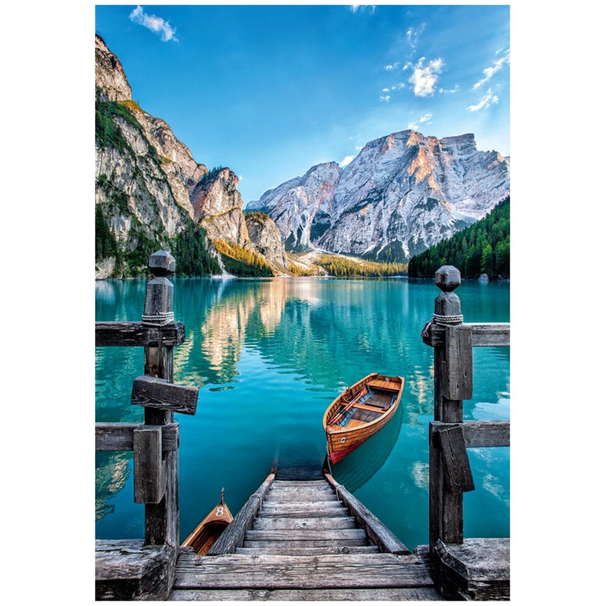 Clementoni Colección de Alta Calidad - Lago de Braies 500 Pzs