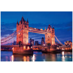 Clementoni Colección de Alta Calidad - Rompecabezas de 1000 Piezas Tower Bridge