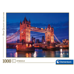Clementoni Colección de Alta Calidad - Rompecabezas de 1000 Piezas Tower Bridge
