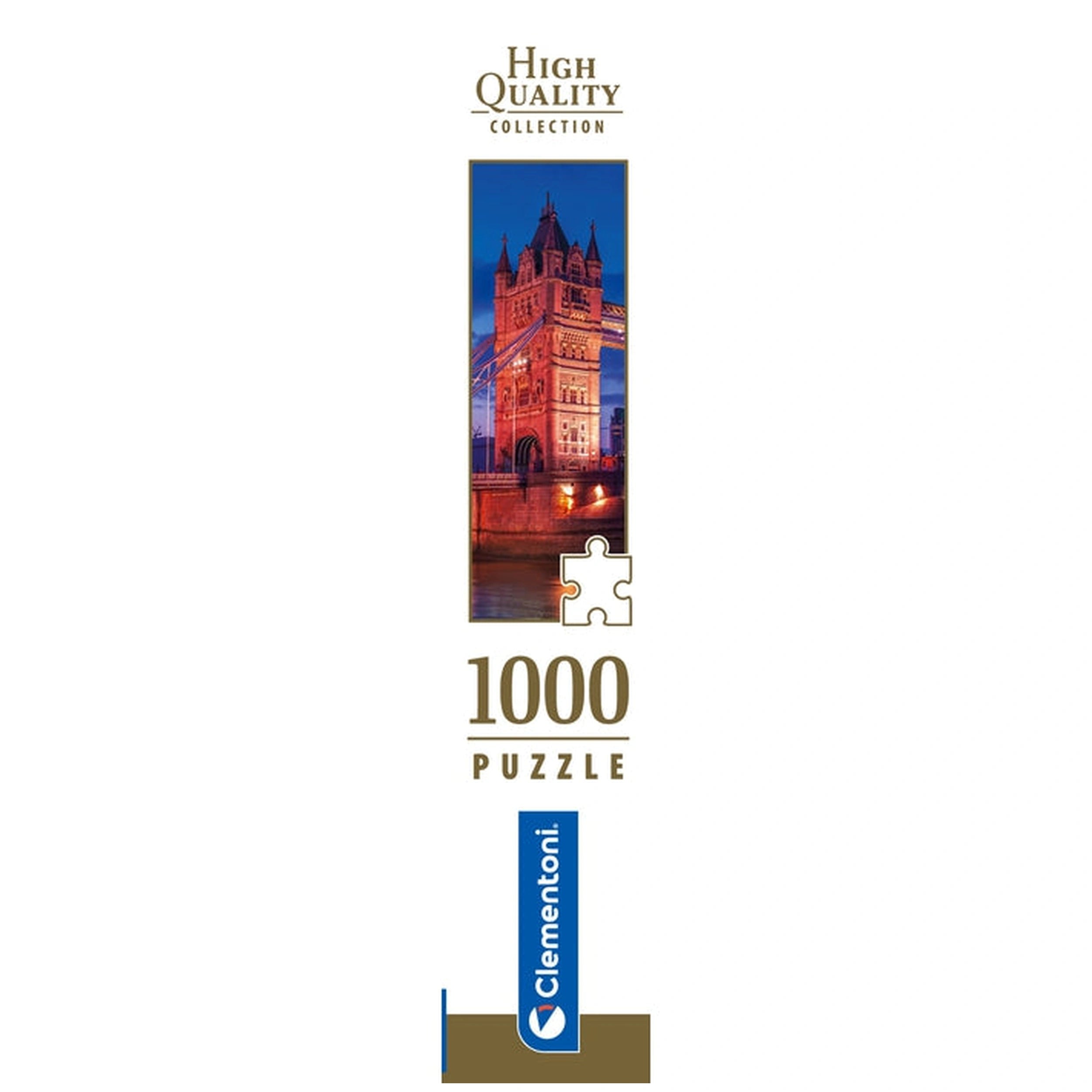 Clementoni Colección de Alta Calidad - Rompecabezas de 1000 Piezas Tower Bridge
