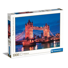 Clementoni Colección de Alta Calidad - Rompecabezas de 1000 Piezas Tower Bridge