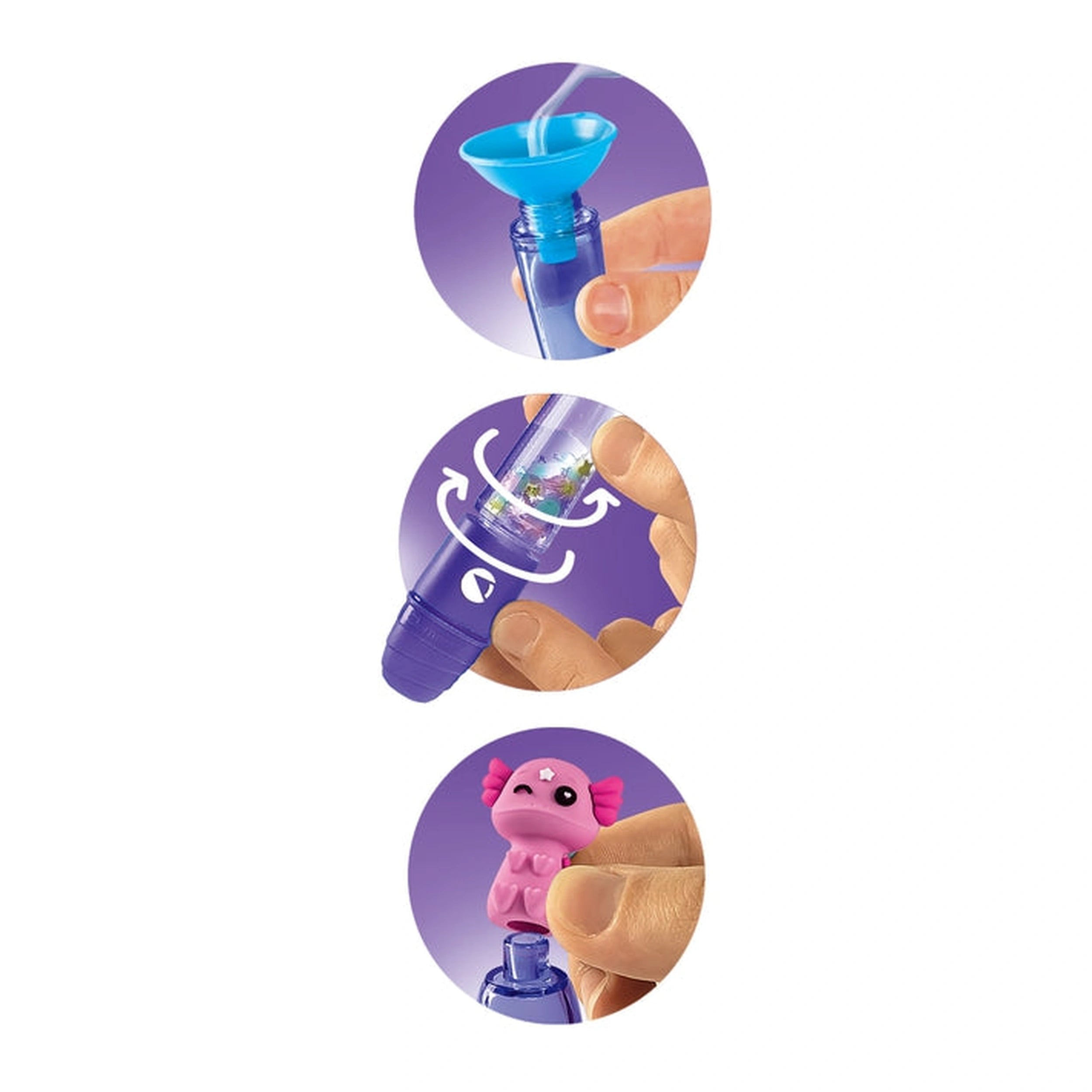 Clementoni - IDEA Create Your Highlighters Trandy Animals - Arts & Crafts
