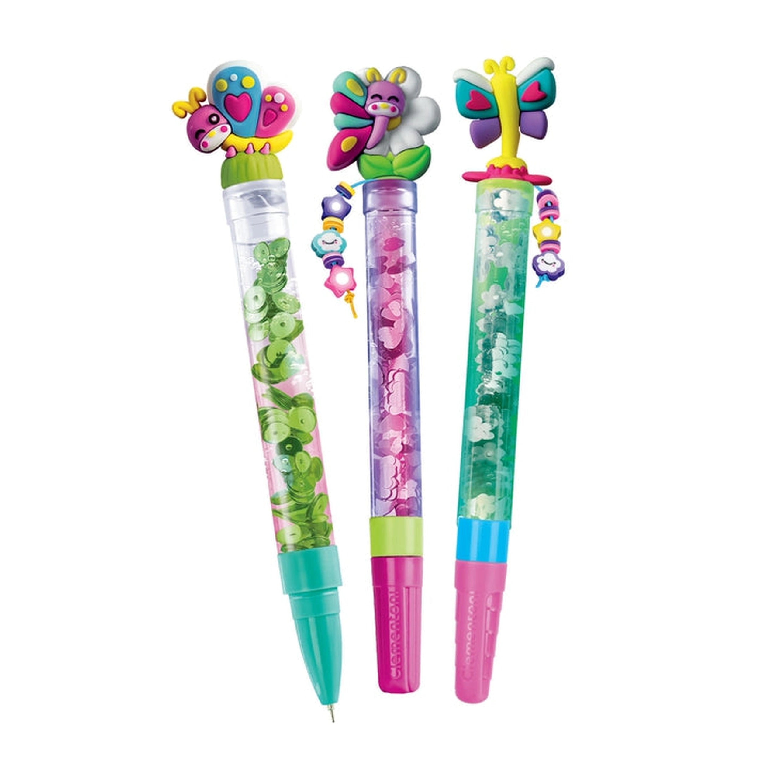 Clementoni - IDEA Create Your Pens Wonderful Butterflies - Arts & Crafts