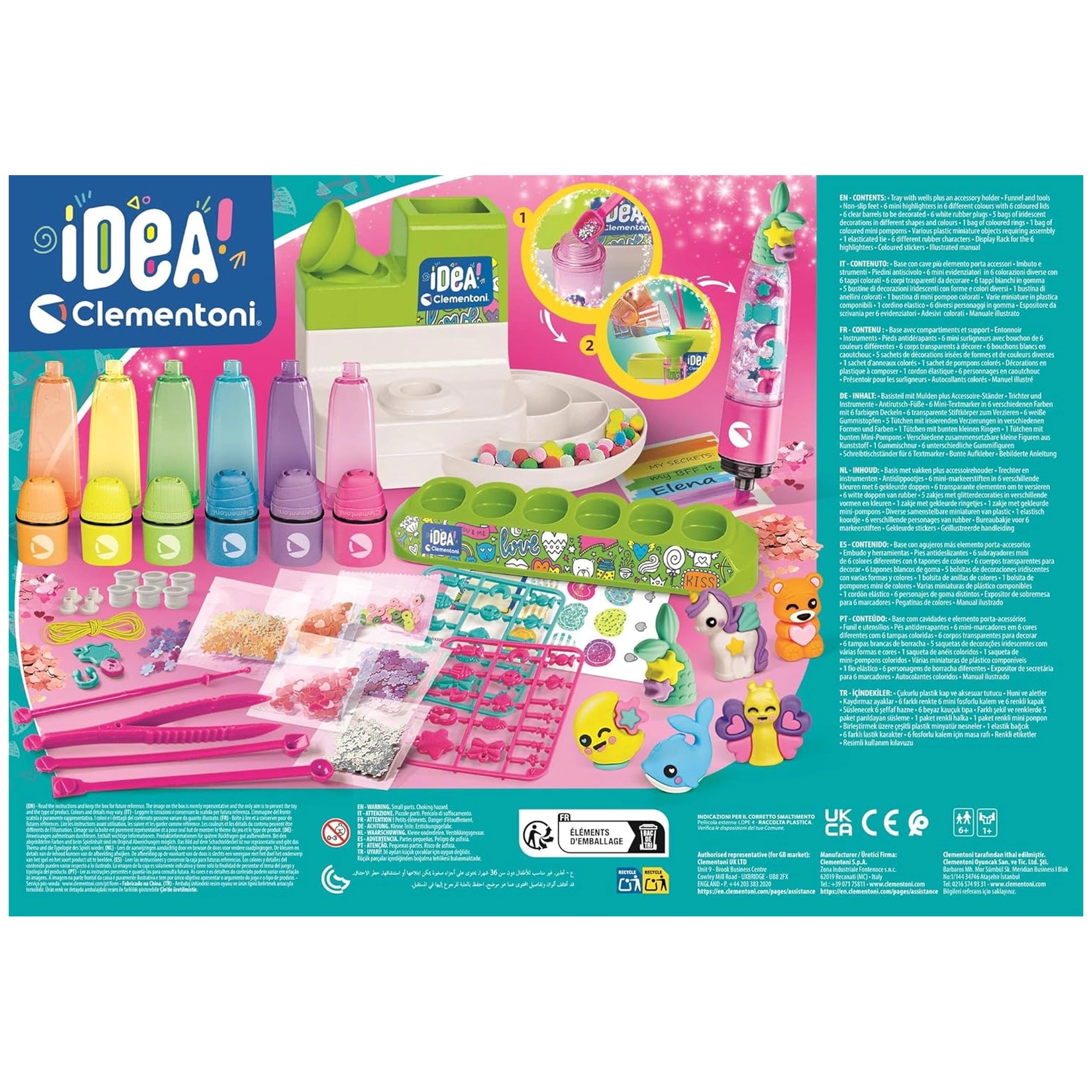 Clementoni Idea - El Laboratorio de Marcadores Artesanales