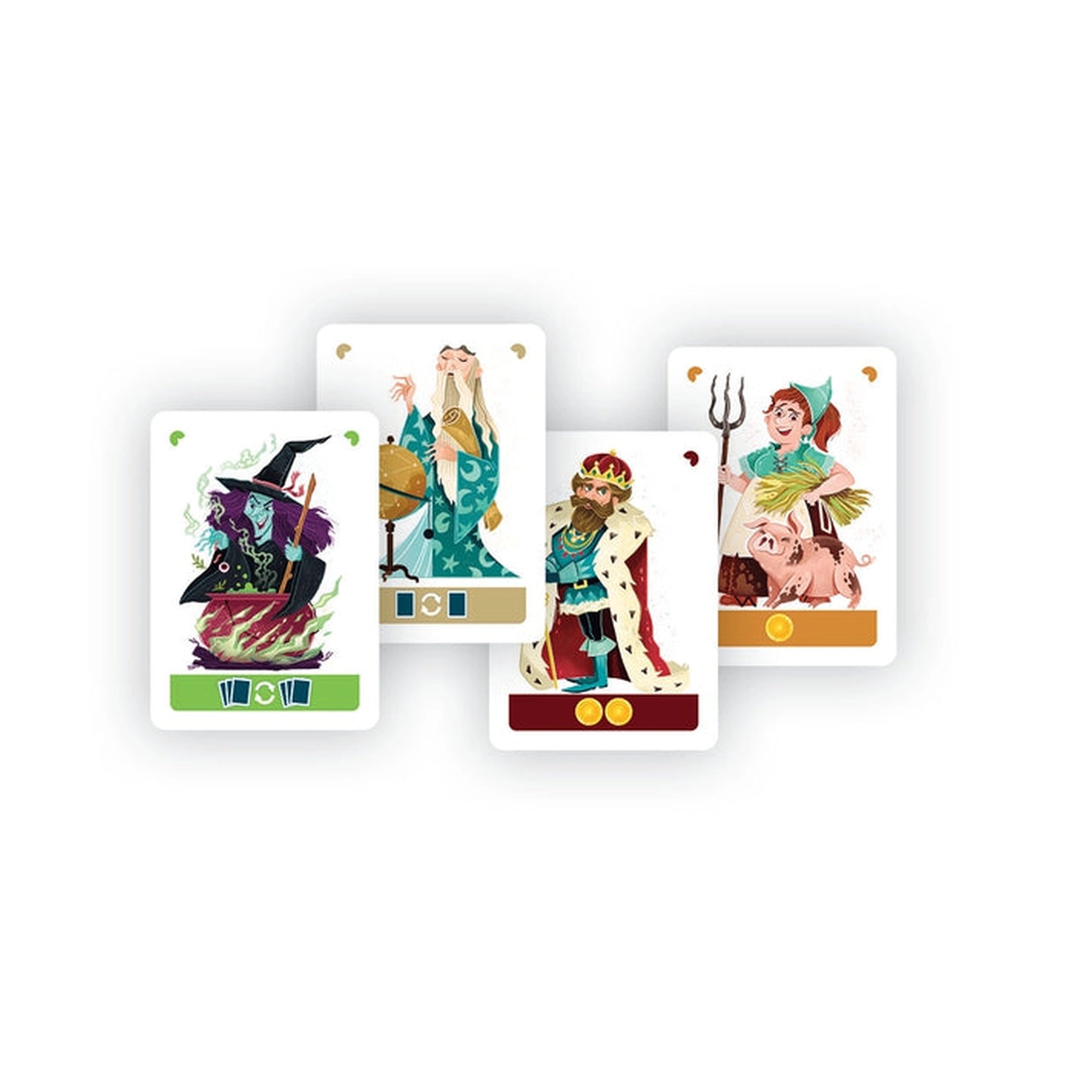 Clementoni - L'Uomo Nero Card Games - Italian Edition
