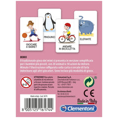 Clementoni - Juegos de Mesa Mimo Family - Edición Italiana