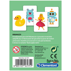 Clementoni - Juegos de cartas Rubamazzo - Edición italiana