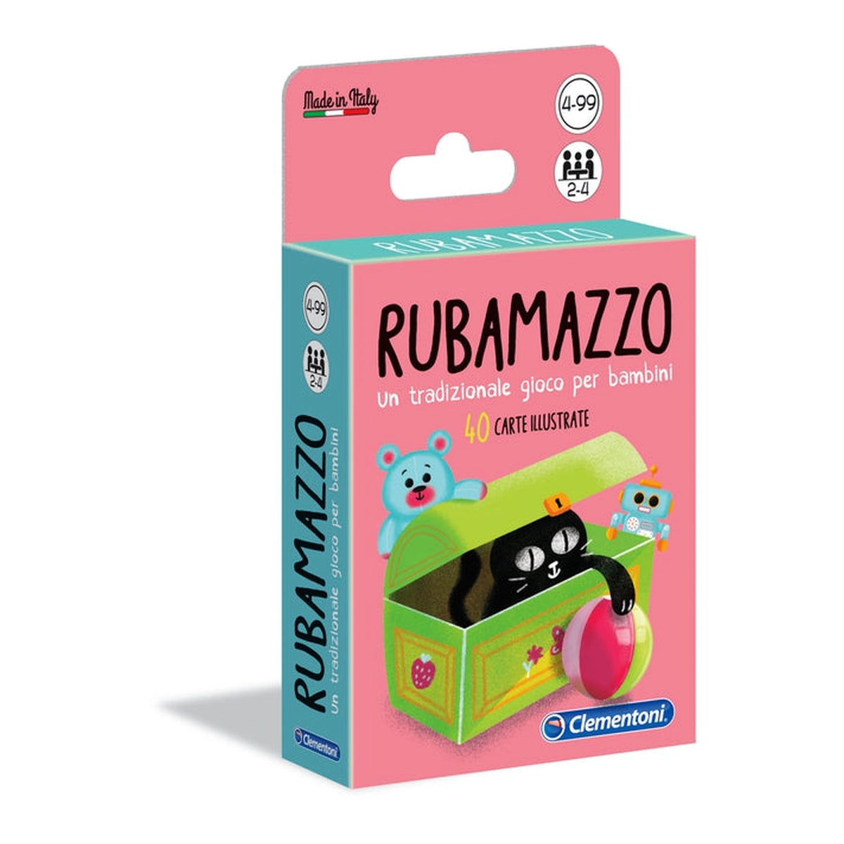 Clementoni - Juegos de cartas Rubamazzo - Edición italiana