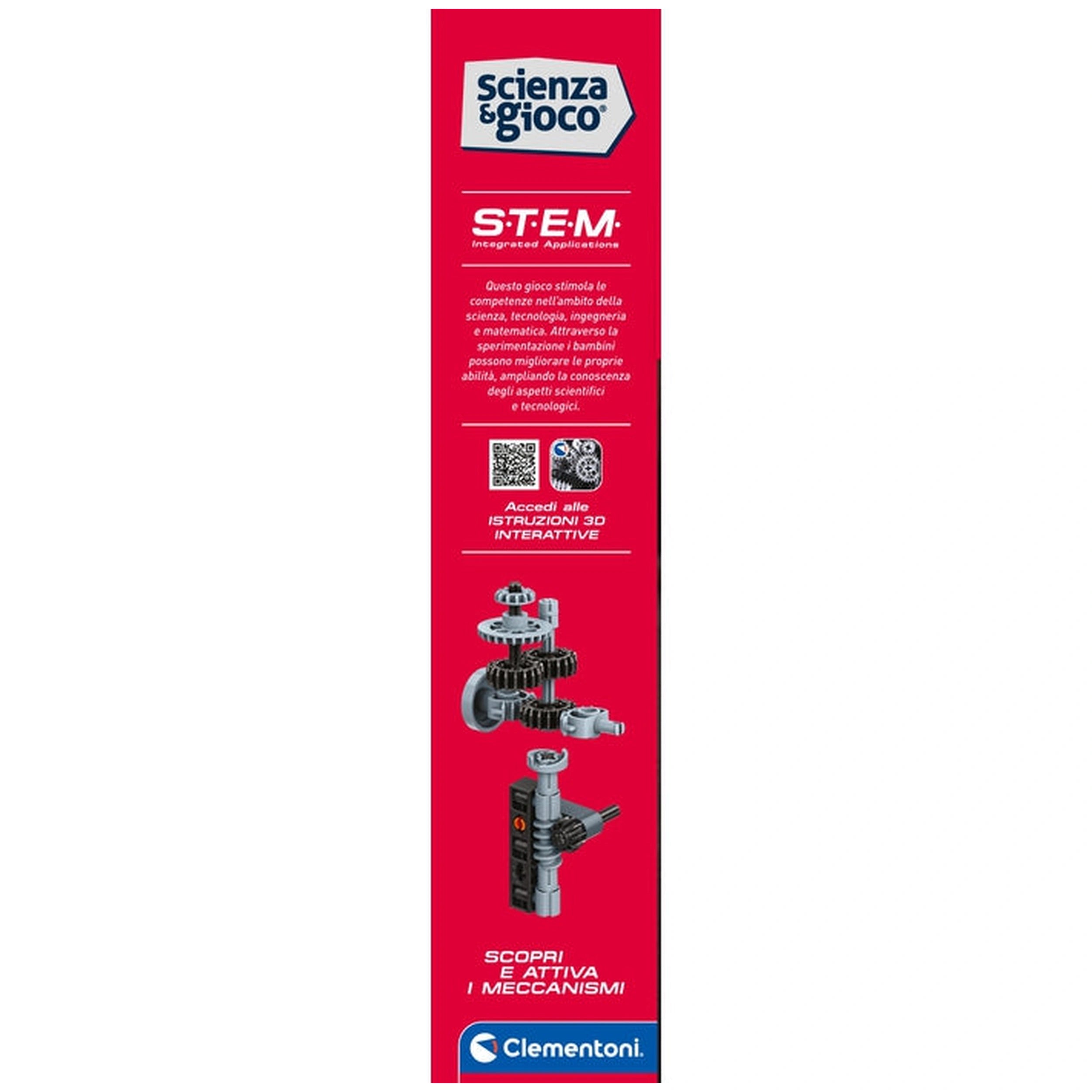 Clementoni - STEM-10-in-1-Mechanics-Truck-Construction-Set-Toys