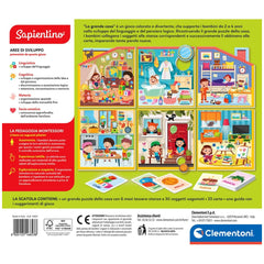 Clementoni - Sapientino - Montessori-La-Grande-Casa - Juguetes Educativos